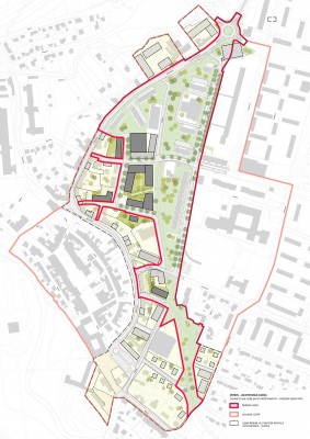 Veřejná zakázka na urbanistickou studii veřejných prostranství nové čtvrti Vlečka